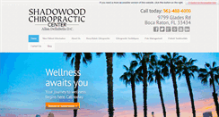 Desktop Screenshot of chiroboca.com
